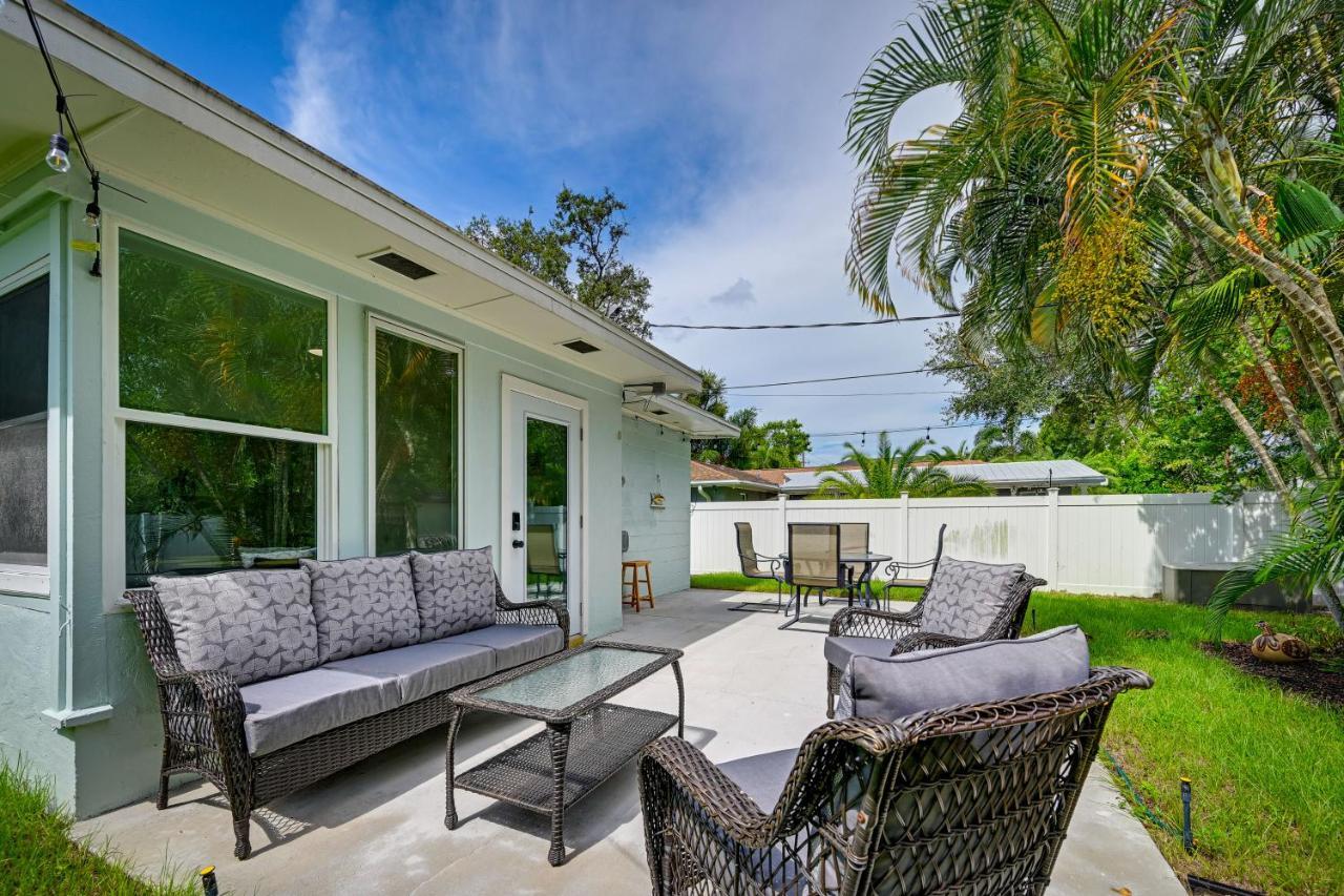 Sunny Sarasota Home With Private Yard And Fire Pit! Eksteriør billede