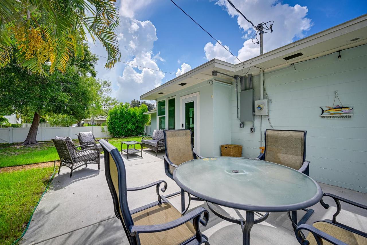 Sunny Sarasota Home With Private Yard And Fire Pit! Eksteriør billede